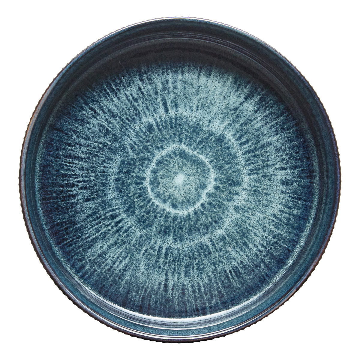 Servizio da tavola "Eva" Ceramica, 12 pezzi, Blu Blu