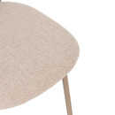 Set tavolo da pranzo “Anaya” + 4 sedie “Kamili” 1 tavolo da pranzo L. 180 cm e 4 sedie Beige