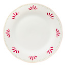 Servizio da tavola "Fleur de rose" Porcellana, 18 pezzi, Multicolore Multicolore
