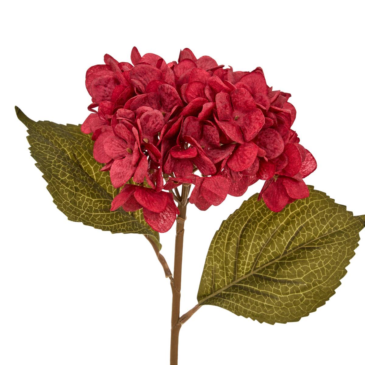 Fiore artificiale "Crush" H.62 cm Bordeaux