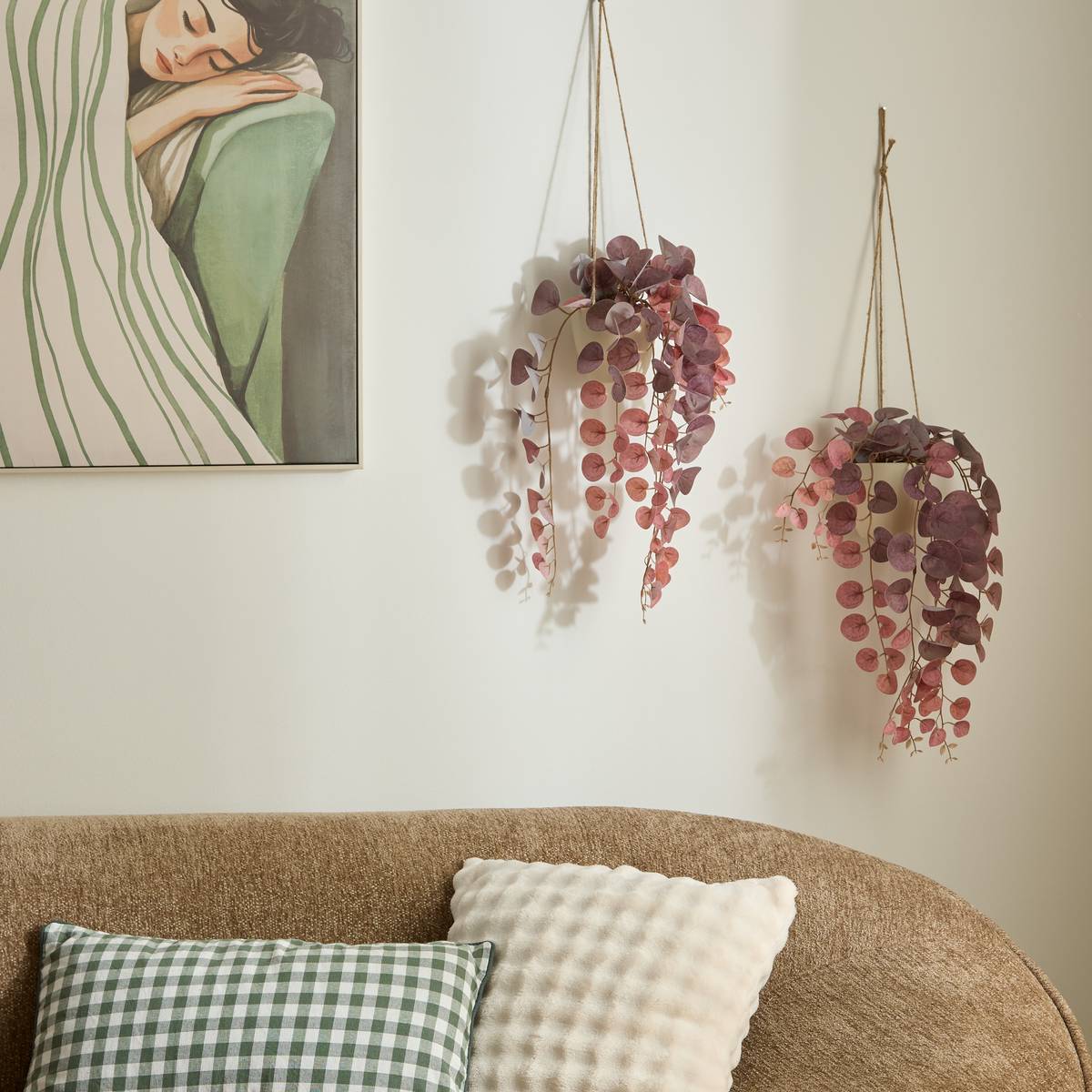 Pianta artificiale "Lour" H.60 cm Rosso