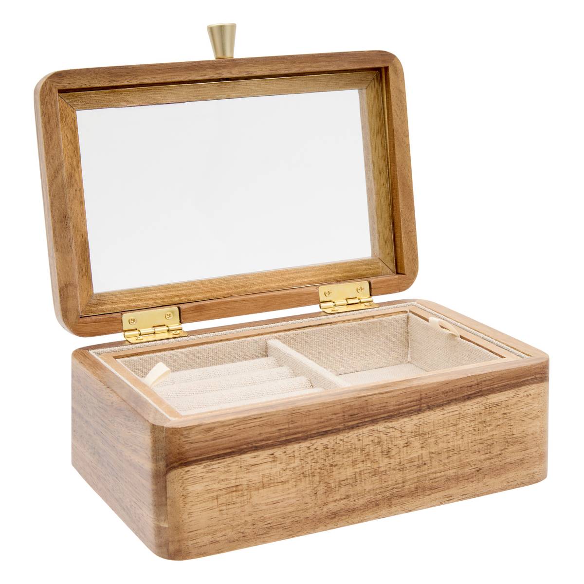 Portagioie "Assia" Acacia, Marrone, 20x14,5 cm Marrone
