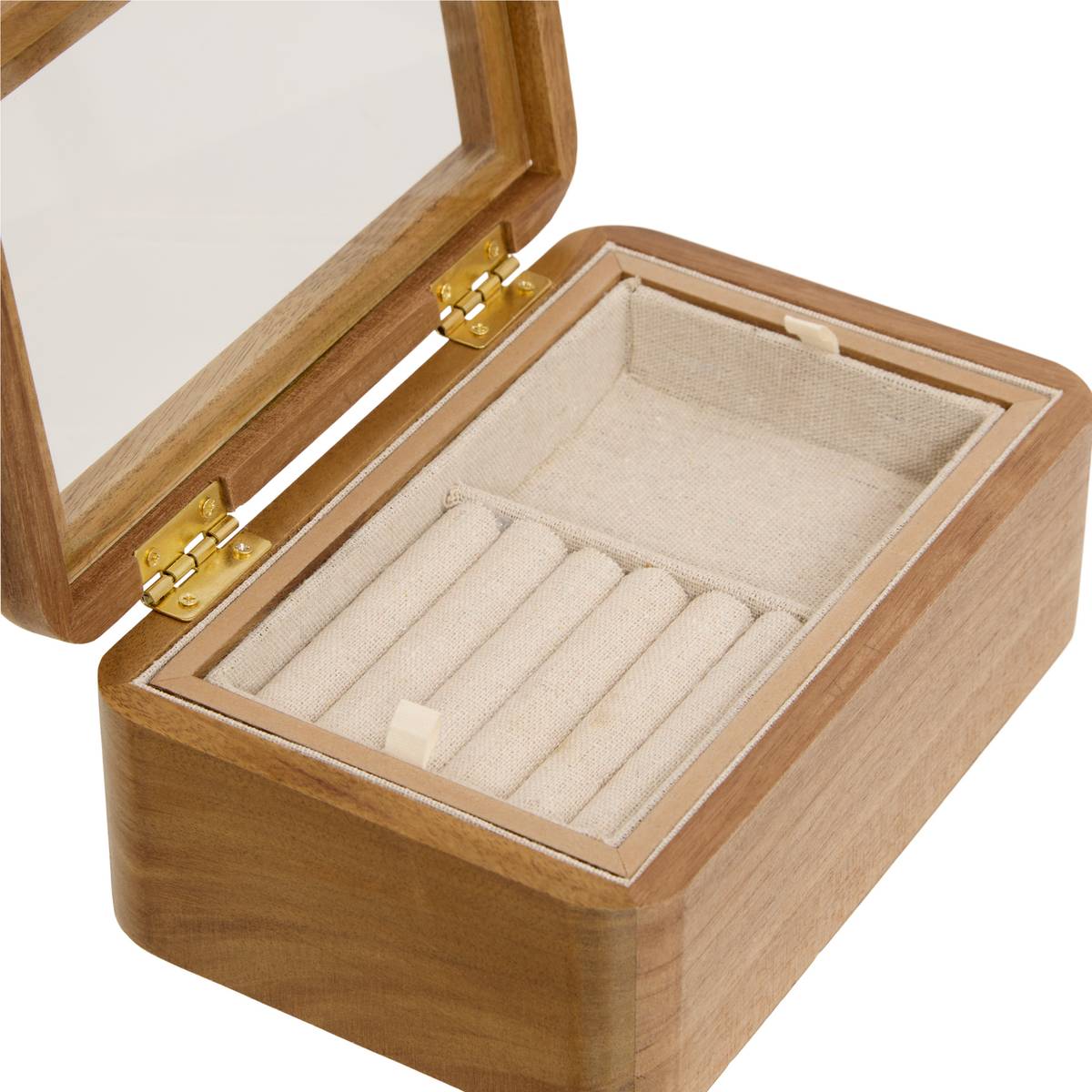 Portagioie "Assia" Acacia, Marrone, 20x14,5 cm Marrone