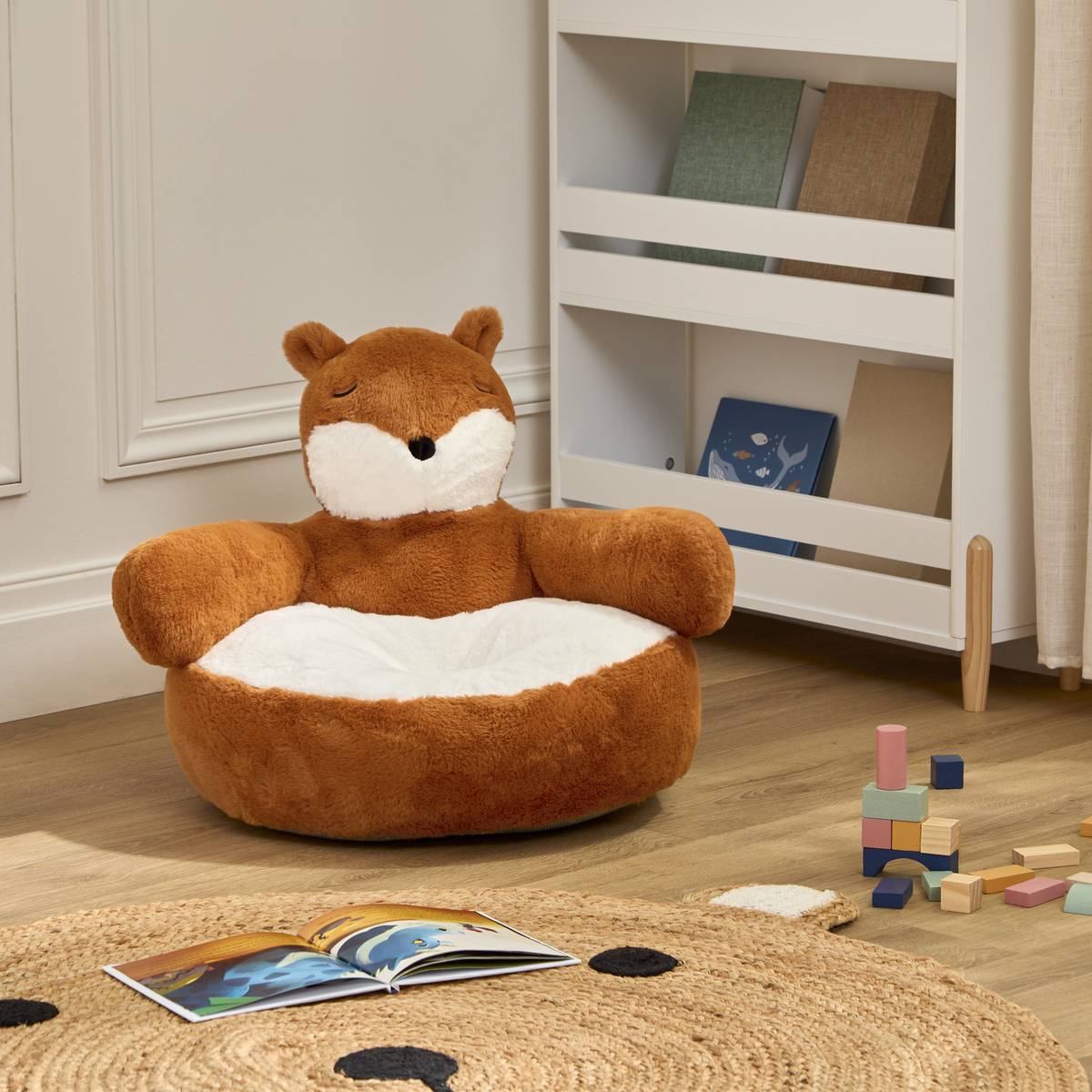 Poltrona per bambini "Zafa" Marrone Marrone