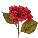 Fiore artificiale "Crush" H.62 cm Bordeaux