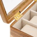 Scatola per orologi "Assia" Acacia, Marrone, 21,5x13,5 cm Marrone