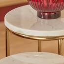 Portapiante "Crush" Marmo, Dorato, H.56/60,8 cm Oro