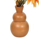 Composizione floreale "Penny" H.32 cm Arancione
