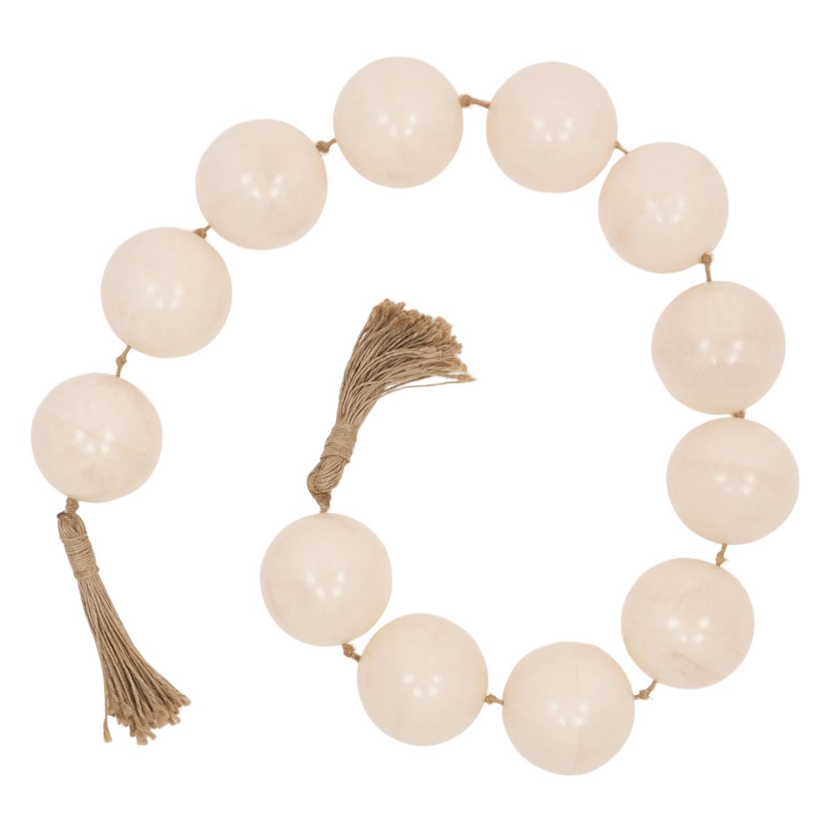 Ghirlanda luminosa "Carlo" Bianco, L. 130 cm Bianco