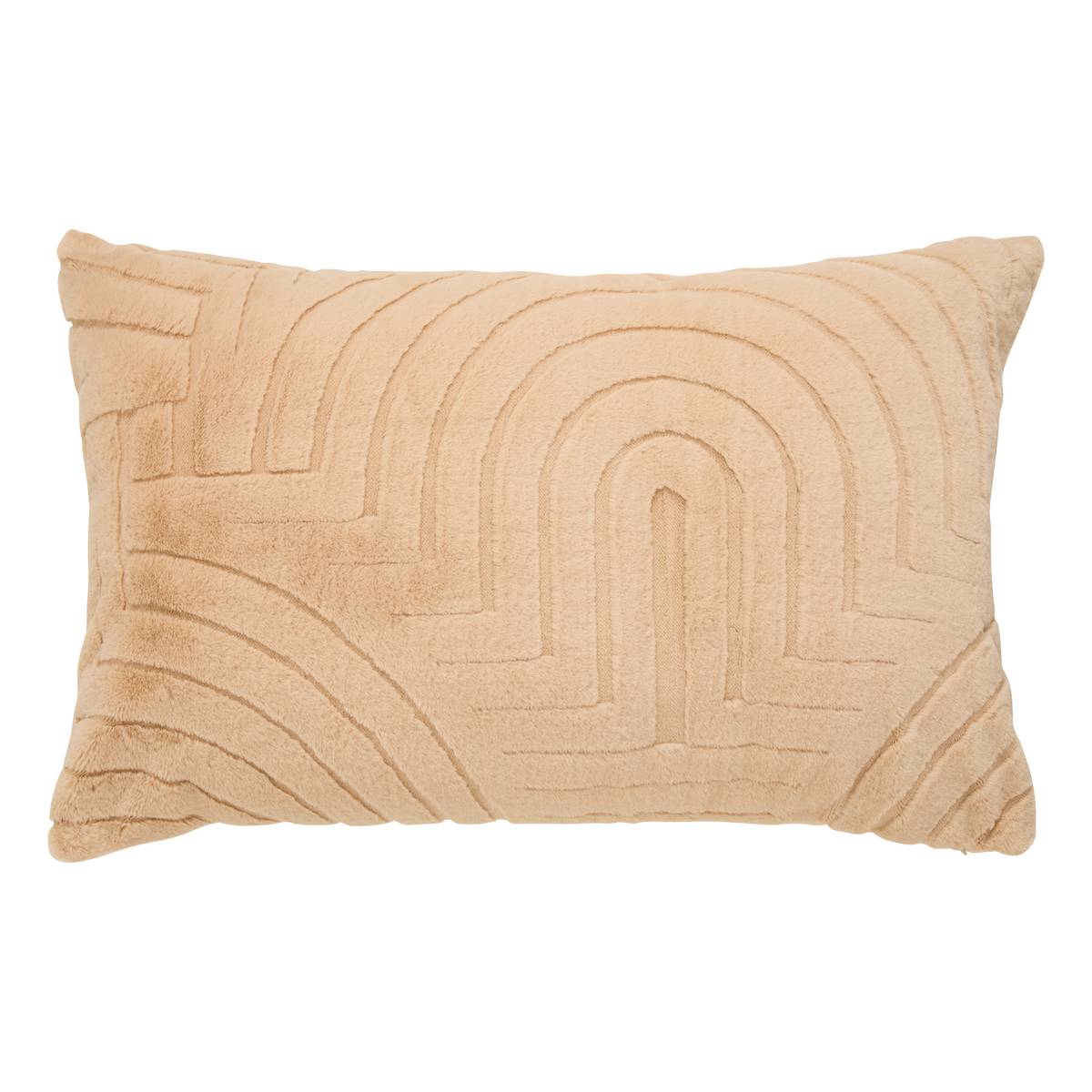 Cuscino "Arka" Lino beige, 80x50 cm Beige lino