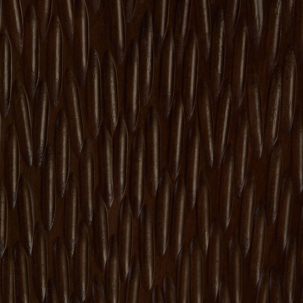 Credenza rettangolare con 3 ante e 1 ripiano "Nyero" Legno di mango, Marrone, 150x90 cm Marrone