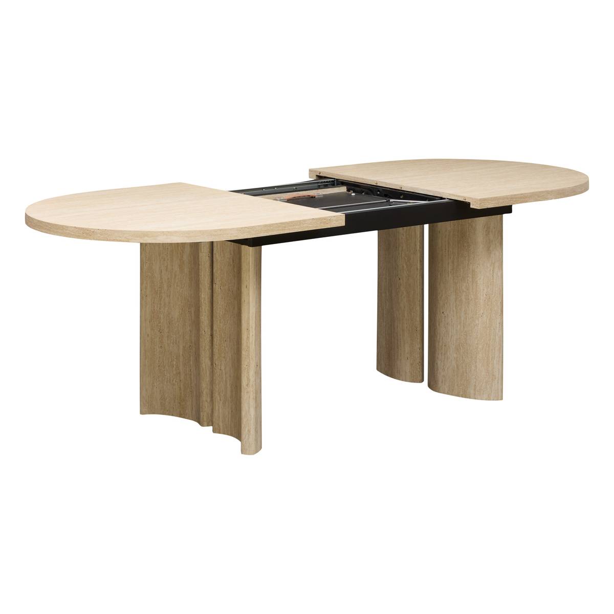 Tavolo da pranzo allungabile "Tino" 6 a 8 posti Beige