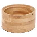 Set di 2 scatole decorative rotonde "Bonie" Hevea, Beige, Diam. 14,8/19,5 cm Beige