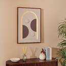 Poire d&eacute;corative "Lesly" Dolomite, H.21 cm Beige