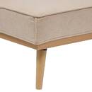 Divano letto "Dohan" 3 posti, Pino, Beige Beige