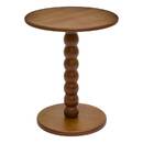 Tavolino "Chamlo" Pino, Marrone, &Oslash; 38 cm Marrone