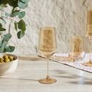 Set di 4 calici da vino "Ambre" 420 ml, Vetro, Ambra Ambra