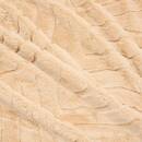 Plaid "Arka" Lino beige, 160x120 cm Beige lino