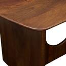 Tavolo da pranzo "Shelty" Legno di mango, 6 posti Marrone