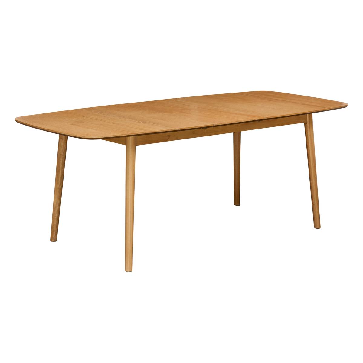 Tavolo da pranzo allungabile "Tilda" Hevea, 6 posti Beige