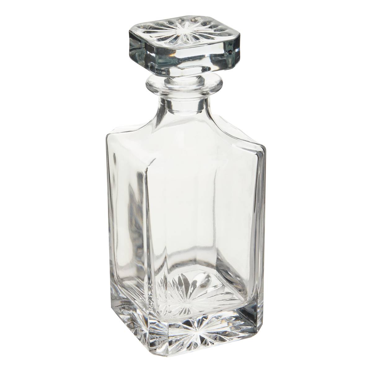 Cofanetto aperitivo whisky "Jules" Cristallino, Trasparente Trasparente