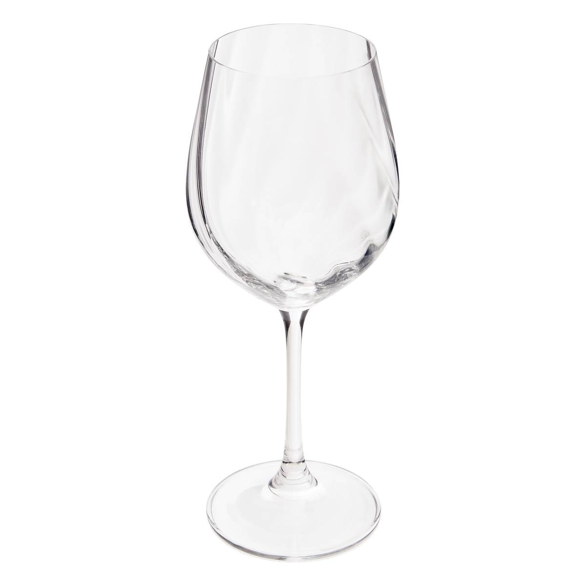 Set di 6 calici da vino "Neva" 360 ml, Cristallino, Trasparente Trasparente