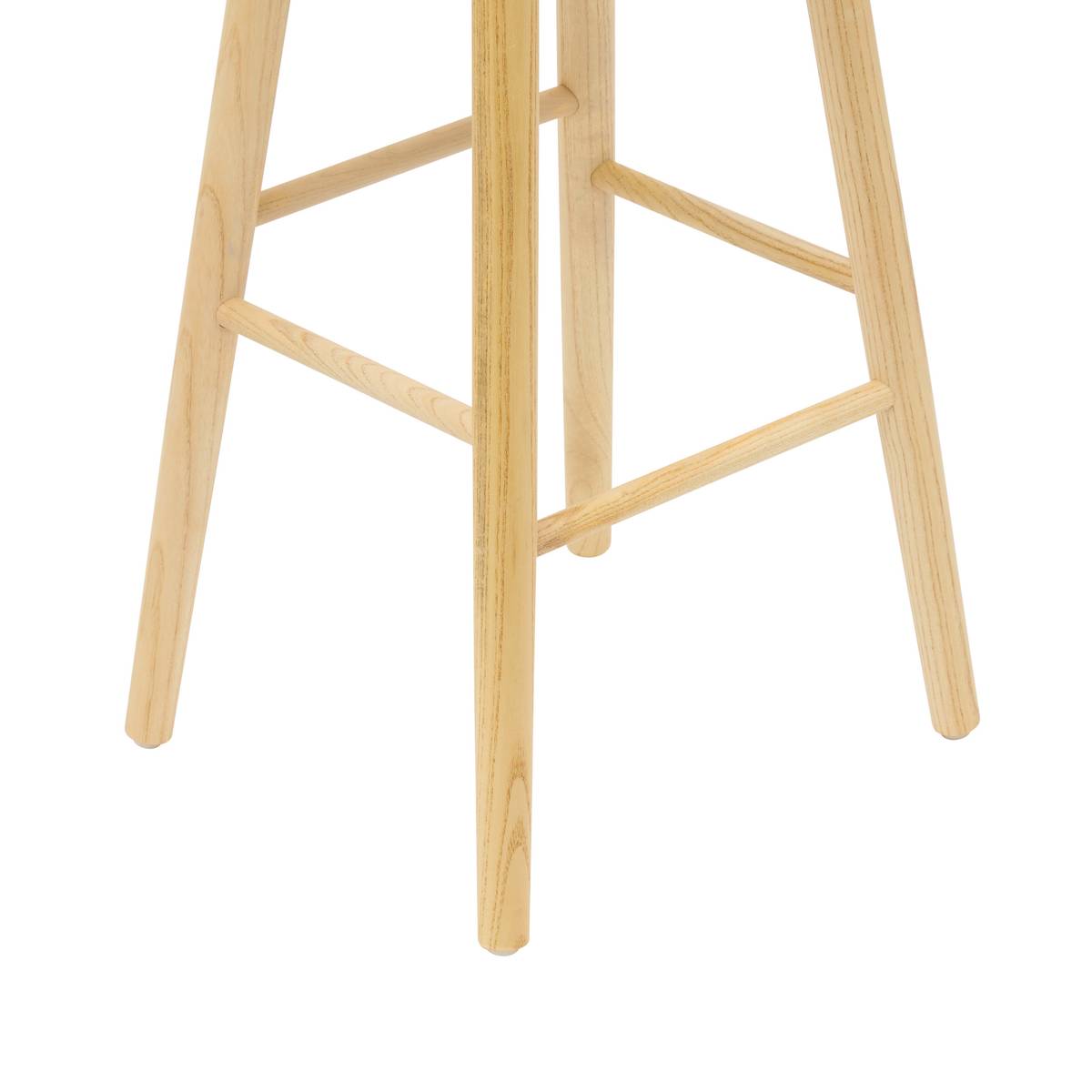 Sgabello da bar "Senka" Olmo, Beige, H.71 cm Beige