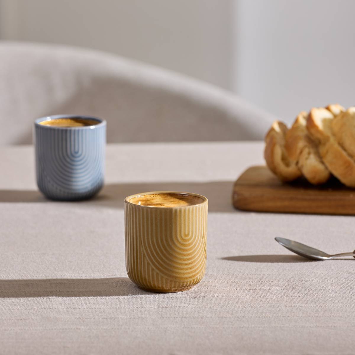 Tazza "Lya" 100 ml, Terracotta, Ocra Ocra