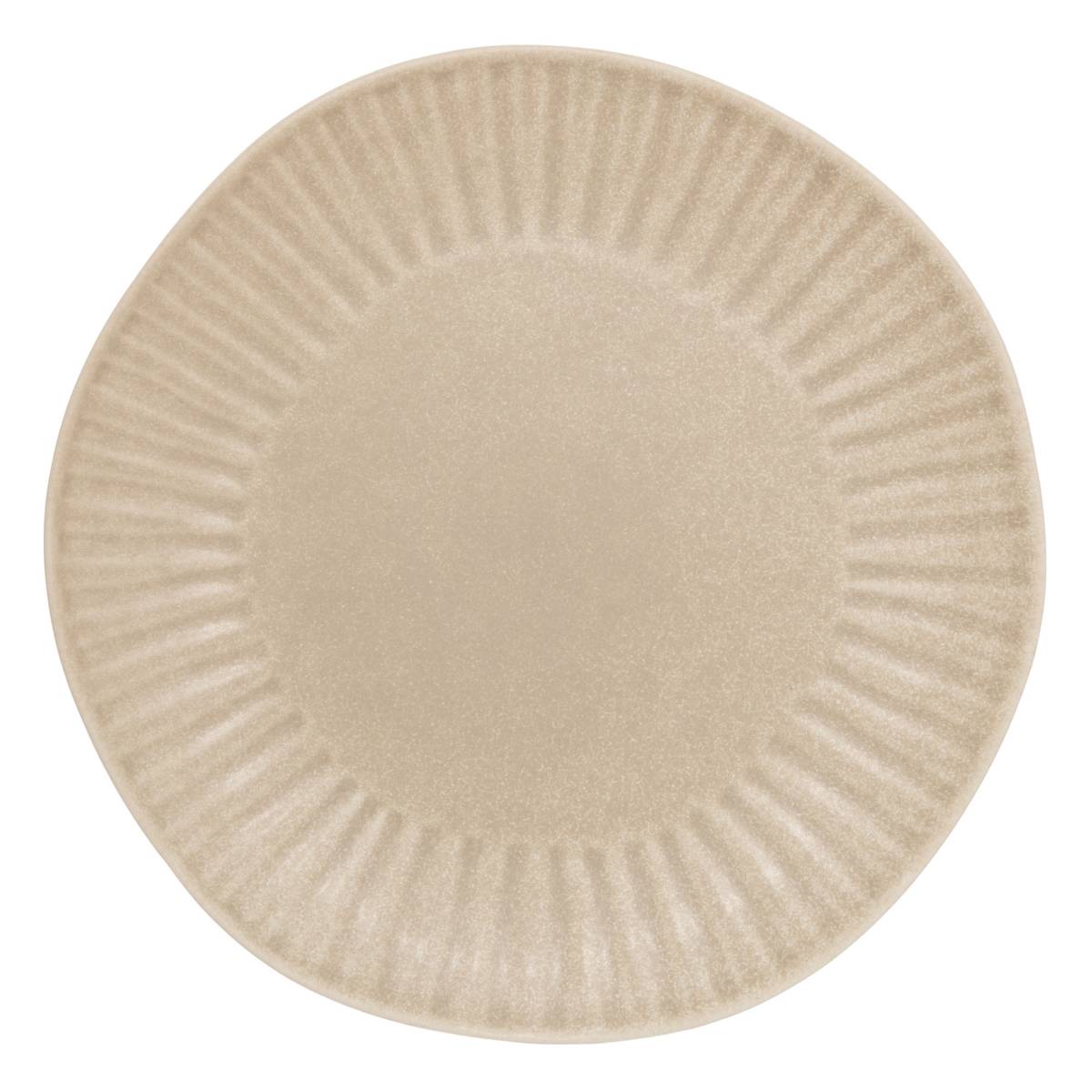 Set di 4 piatti da dessert "Nyero" Maiolica, D. 21,5 cm Beige