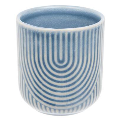 Tazza "lya" 100 ml, maiolica, blu