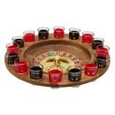 Gioco da tavolo "Jules" 17 pezzi, Vetro, Rosso / nero Rosso / Nero