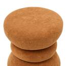 Pouf "Ritem" Arancione Ambra, D.36 cm Ambra