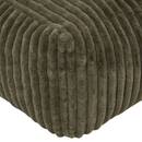 Pouf XL "Muzi" Verde kaki, 78x61 cm Verde cachi