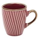 Set di tazze "Ella" 90 ml, Terracotta, Rosso granato Rosso granato