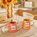 Tazza "Famiglia" 365 ml, Porcellana, Multicolore Modello A