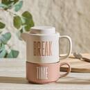 Teiera "Break time" 450 ml, Gres, Beige Beige