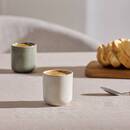 Tazza "Lya" 100 ml, Maiolica, Bianco Bianco