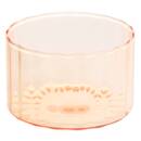 Servizio aperitivo "Homy" Vetro borosilicato, 4 pezzi Rosa