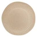 Piatto da presentazione "Nyero" Maiolica, &Oslash;32 cm Beige