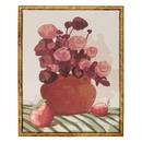 Set di 3 tele stampate incorniciate "Mona" 20x25 cm, Multicolore Multicolore