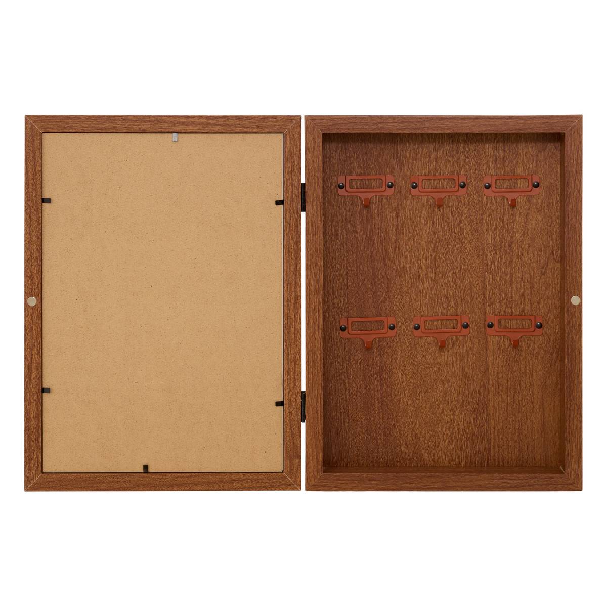 Cassetta portachiavi "Homy" Marrone, 24,2x4,7 cm Marrone