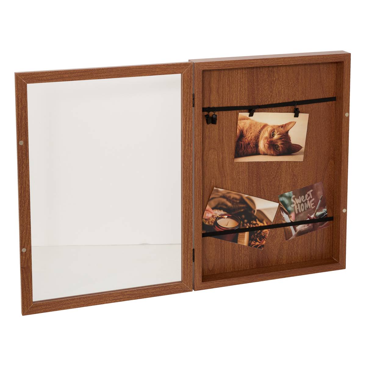 Cornice portafoto "Lily" 45x33 cm, Marrone Marrone