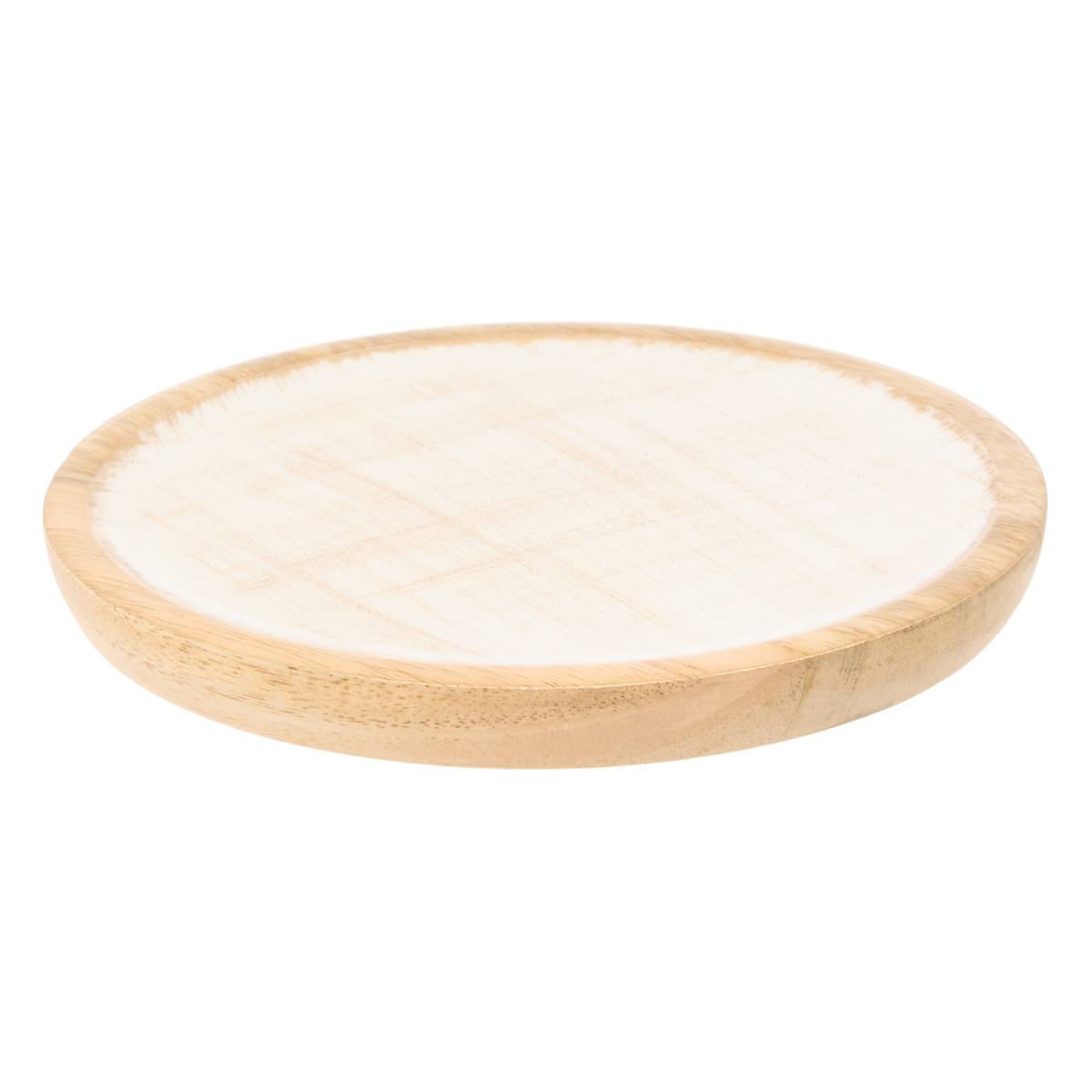 Piatto da presentazione "Ava" Mango, D. 15 cm Bianco