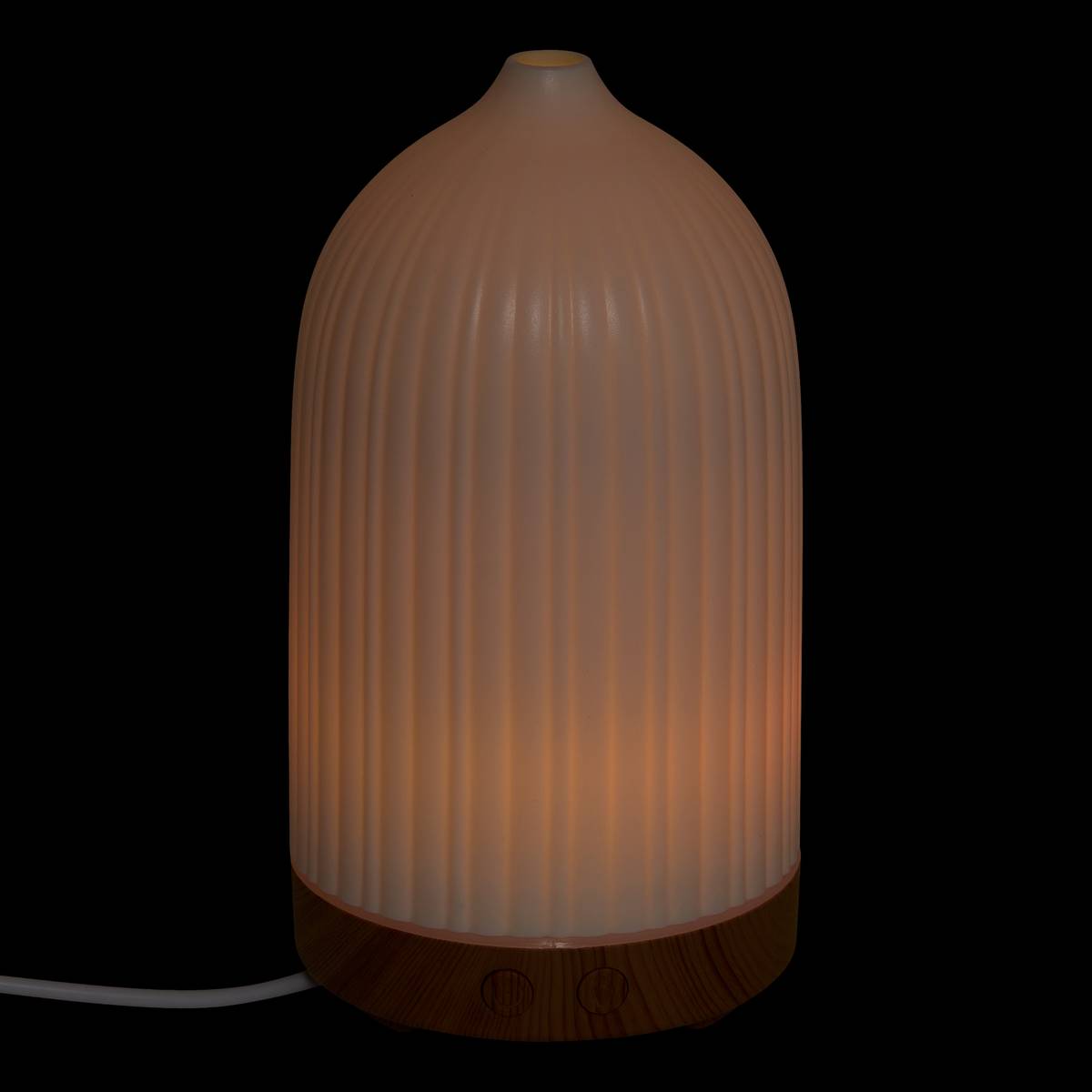 Diffusore LED "Berni" Bianco, 80 ml Bianco