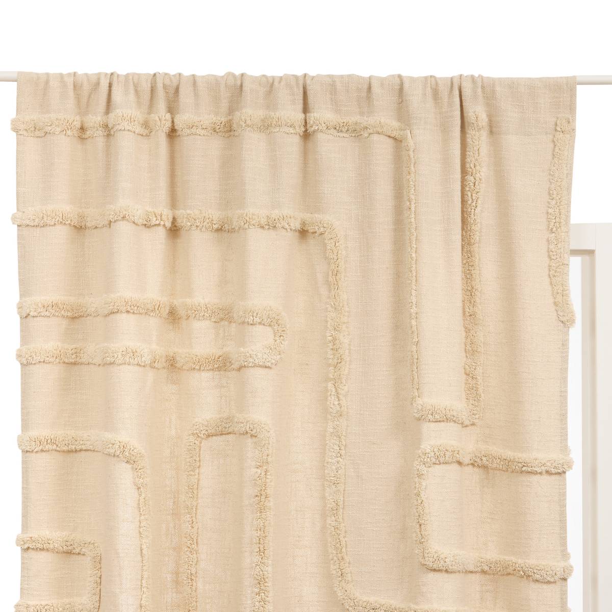 Tenda "Hawki" Cotone, Beige lino, 260x130 cm Beige lino