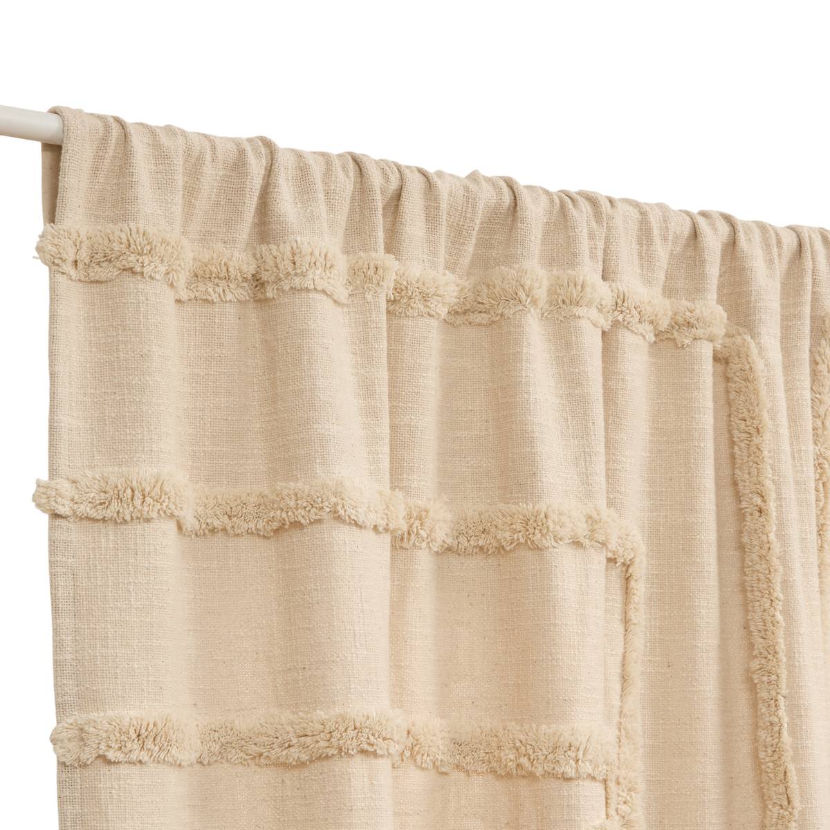 Tenda "Hawki" Cotone, Beige lino, 260x130 cm Beige lino