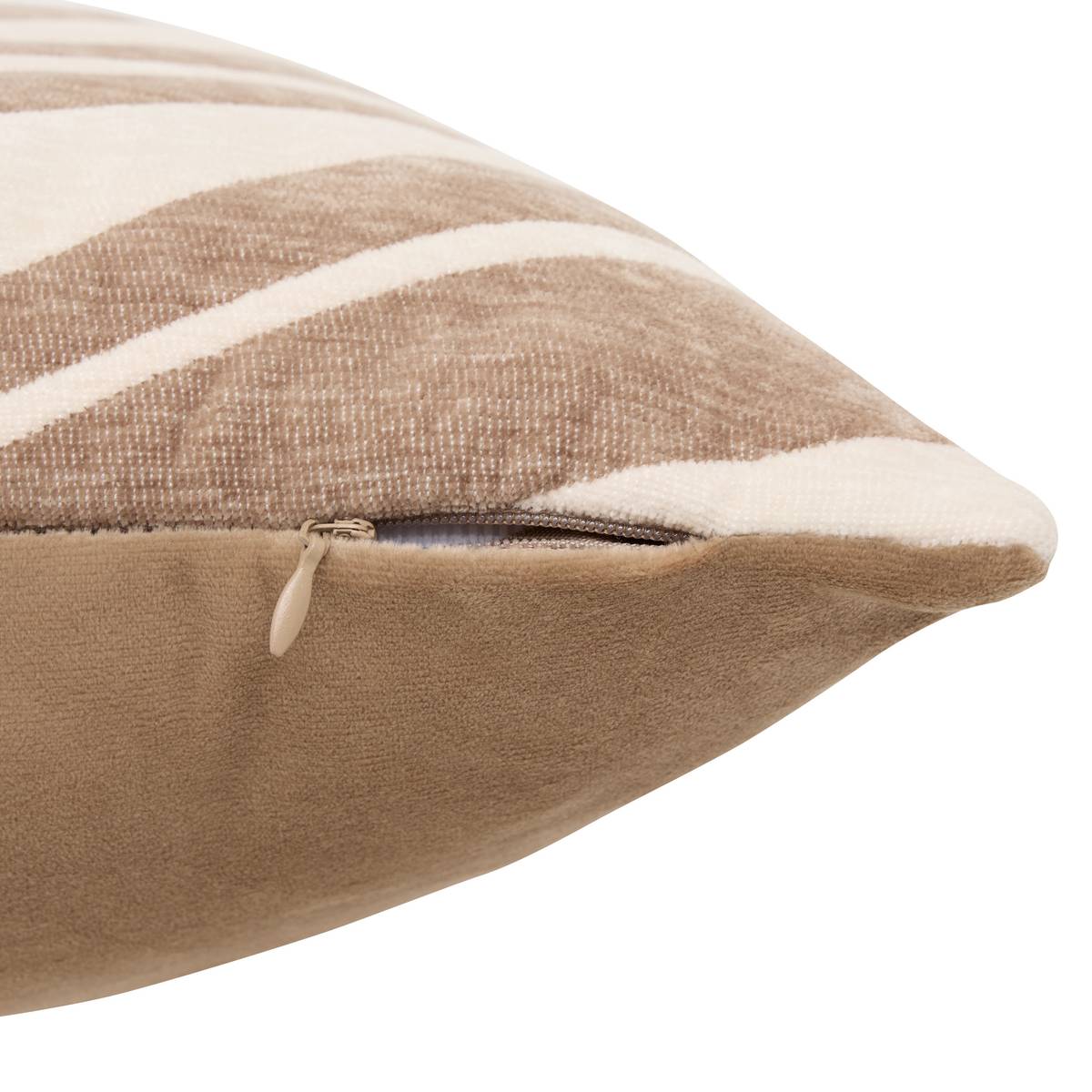 Cuscino "Betima" Lino beige, 45x45 cm Beige lino