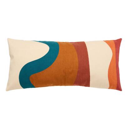 Cuscino "homy" arancione, 75x35 cm