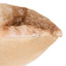 Cuscino "Zephy" Marrone Caramello, 45x45 cm Marrone caramello