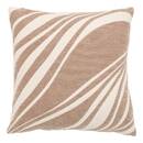 Cuscino "Betima" Lino beige, 45x45 cm Beige lino